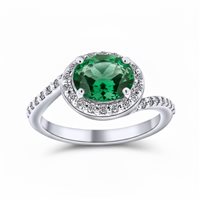 Ringe Gaurosa Dame in Gold Smeraldo 1.40 Ct 10494486 - 10494486